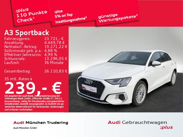 Audi A3 Sportback 40 TFSI e S tronic Advanced Virtual