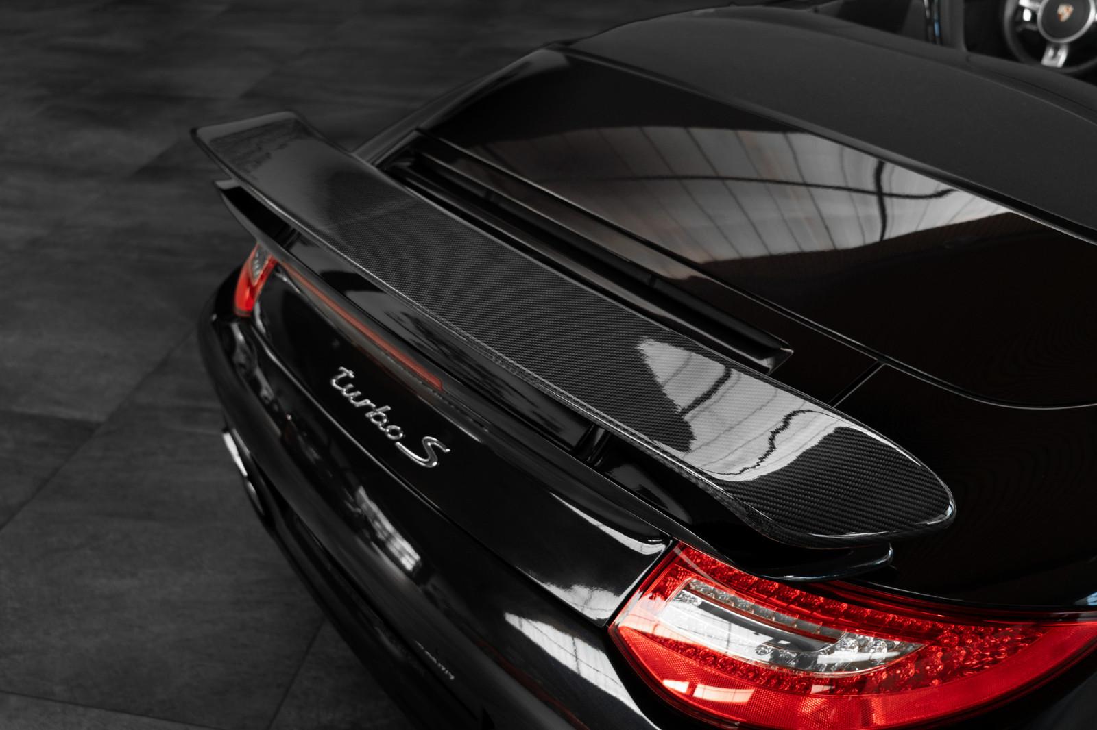 Porsche 911 997 Turbo S Cabriolet 530 ch • PDK • Porsche Exclusive Manufaktur • Carbone • PCCB