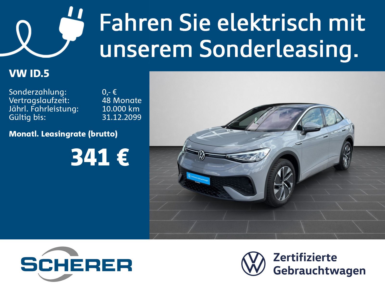 Volkswagen ID.5 Pro Perf. LED NAVI WäPu EPH SHZ ACC