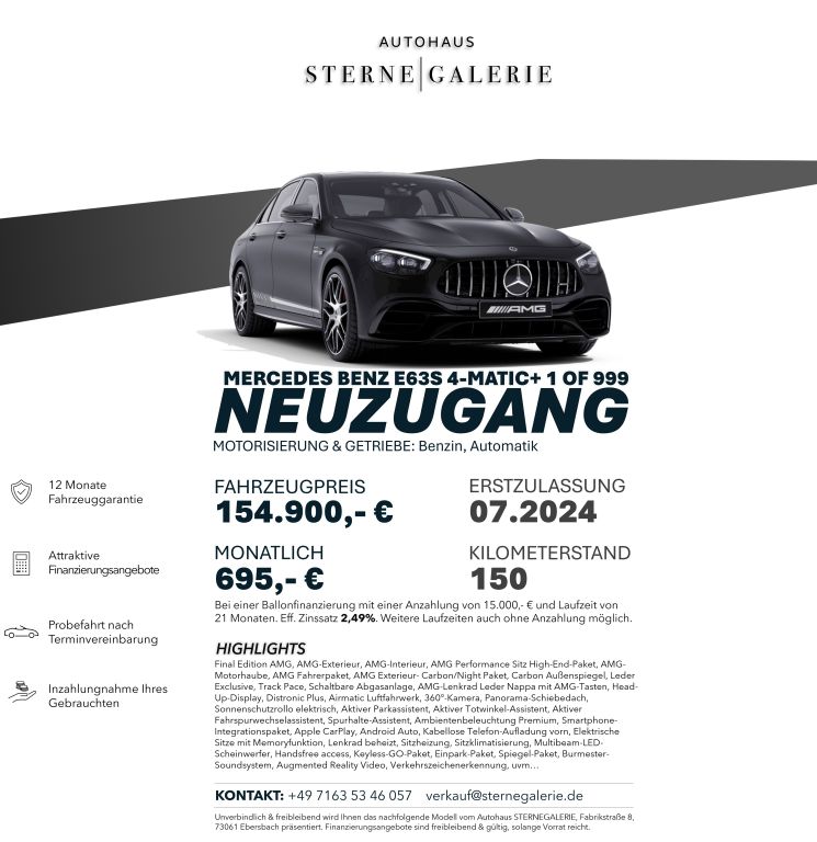 Mercedes-Benz E 63 AMG