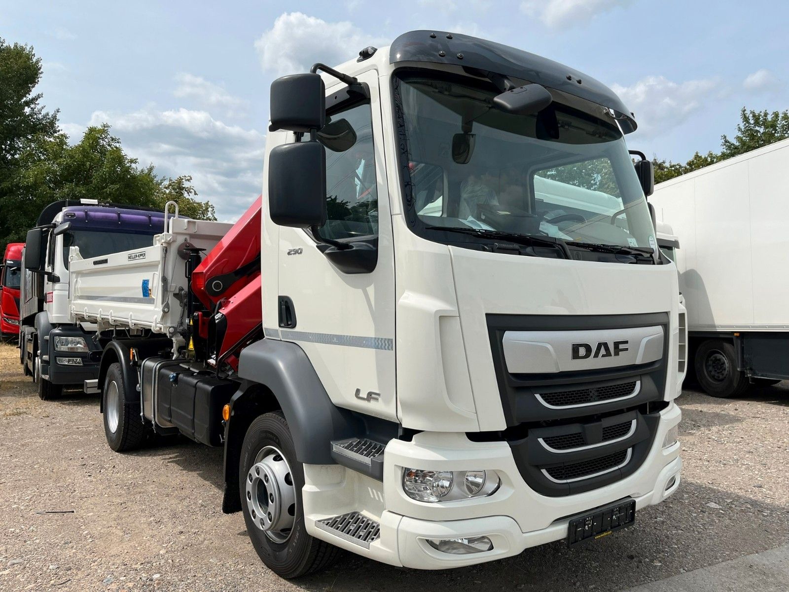 Fahrzeugabbildung DAF LF 290 16t Meiller Krankipper Tageszulassung