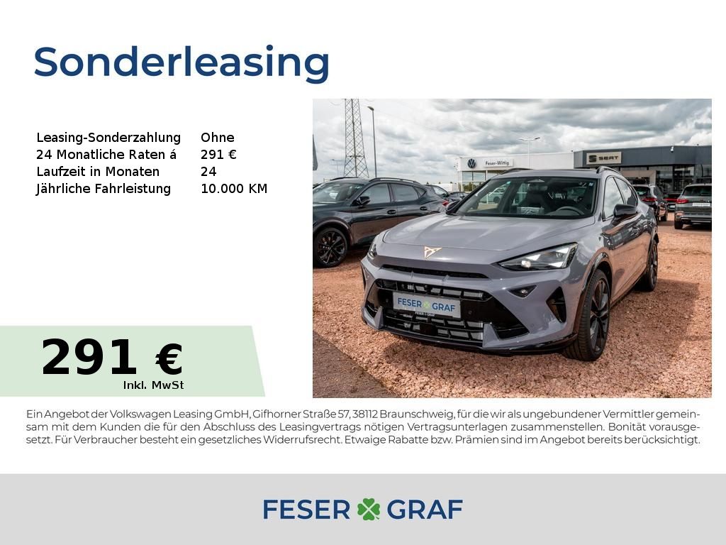 Cupra Formentor 2.0 TSI 4Drive VZ Black Edition HD/RFK