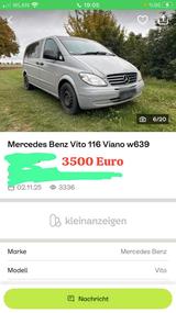 Mercedes-Benz Mercedes Benz Vito 116 viano w639 - Mercedes-Benz Viano in Kiel