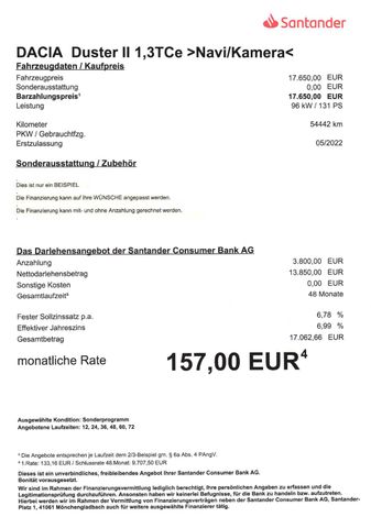 Fahrzeugabbildung Dacia Duster II 1,3 TCe Prestige>LED/NAVKAM/SHZ/TEMP<