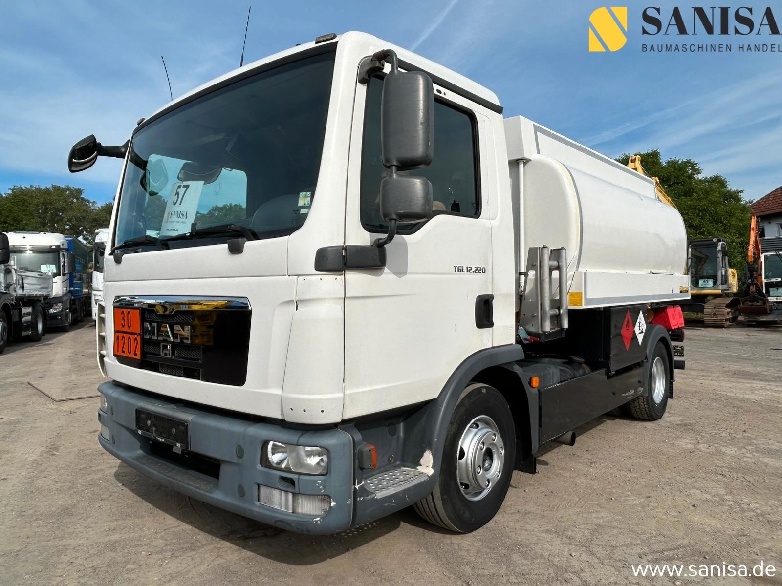 MAN TGL 12.220/2x Kammern/Rohr/Heizöl/Diesel/Benzin
