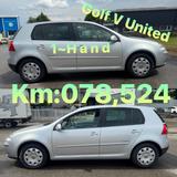 Volkswagen Golf V ~ United~Klimatronik~1~Hand~KD~Gepflegt - Volkswagen Golf aus 2008: V United