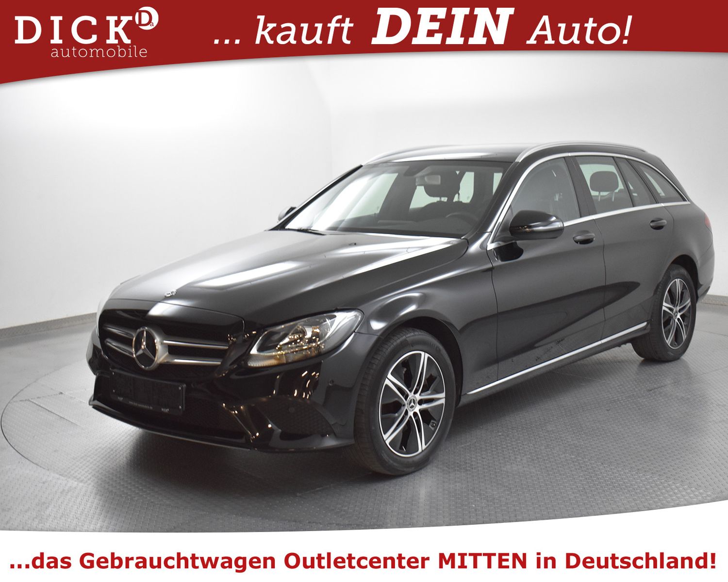 MERCEDES-BENZ C200d T Avantgarde AMG 18"+NAVI+SHZ+PARK+AHK+TEM - Image 2