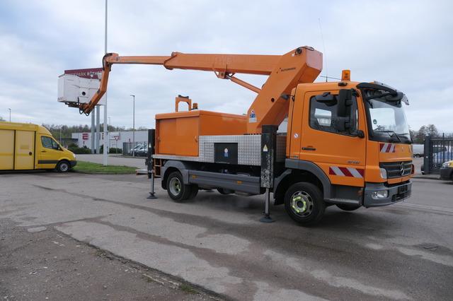 Mercedes-Benz Atego 818 4x2 KLIMA Ruthmann Steiger T180 S7