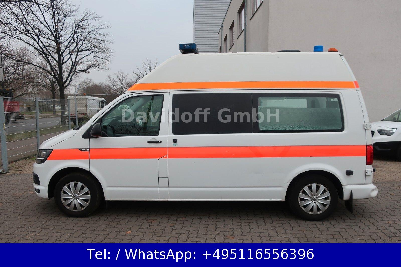 Volkswagen T6 Transporter Hochdach lang/KTW/Klima/Automatik