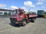 Mercedes-Benz 1517 K mit Tirre Kran Euro 80 Dreiseitenkipper - Mercedes-Benz Tir