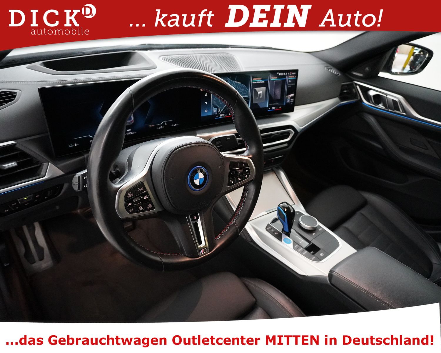 Fahrzeugabbildung BMW i4 GC M50 >SHADO+MEMO+360+H&K+HEAD+ACC+AHK+PROF+