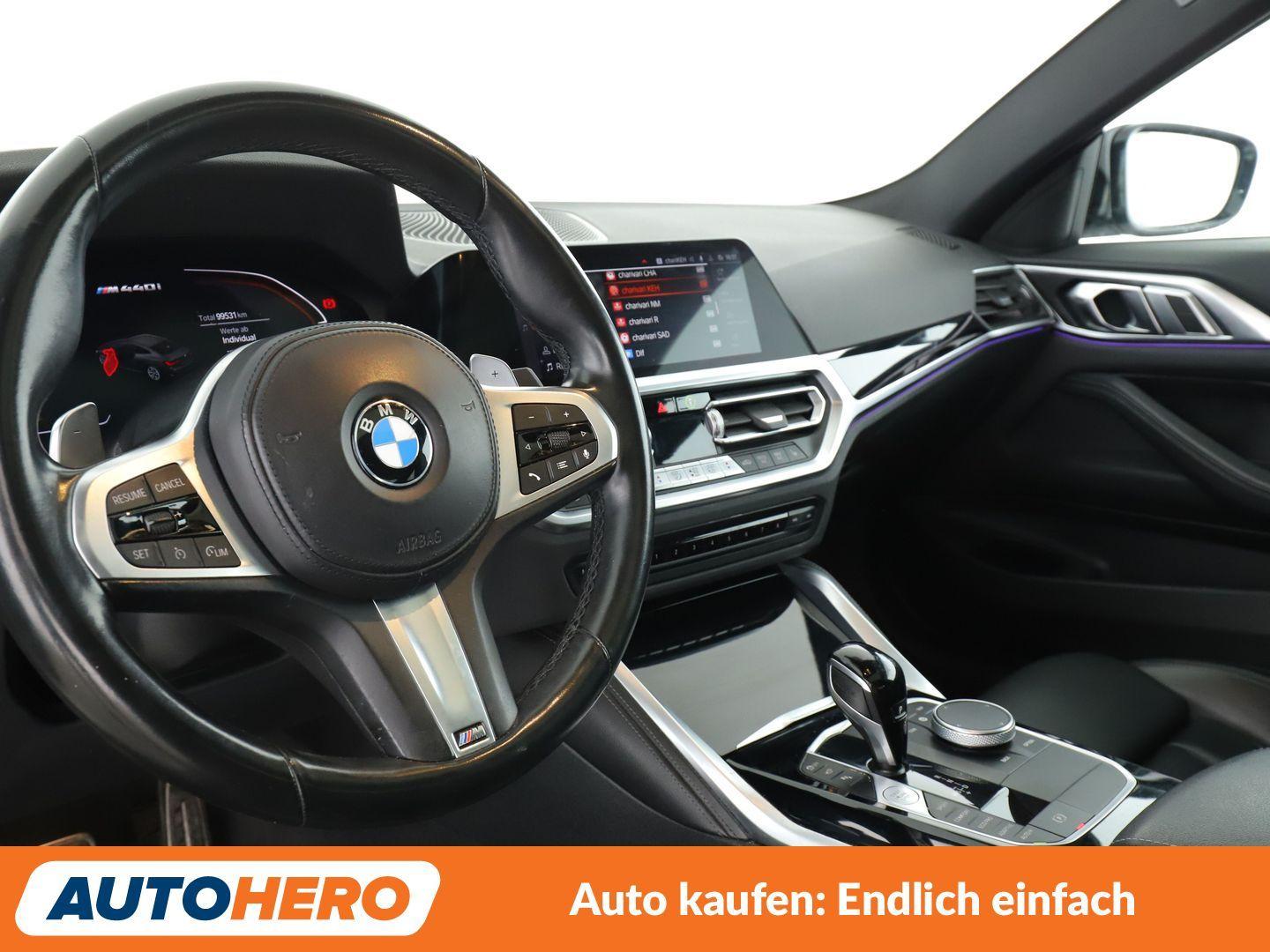 BMW 440 4er M440i Mild-Hybrid xDrive Aut.*NAVI*HUD*LED*, миниатюра 10