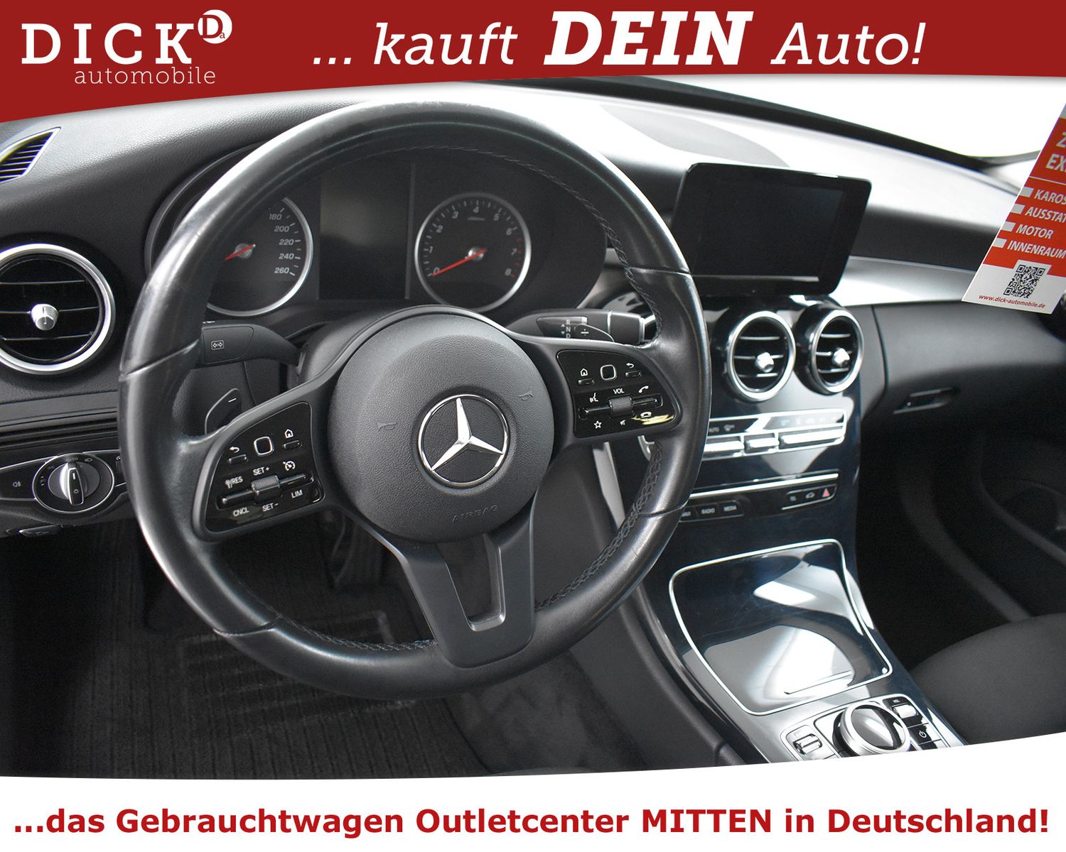 MERCEDES-BENZ C300e 9G Avant AMG Line 19" NAVI+STANDHZ+SHZ+AHK - Image 11