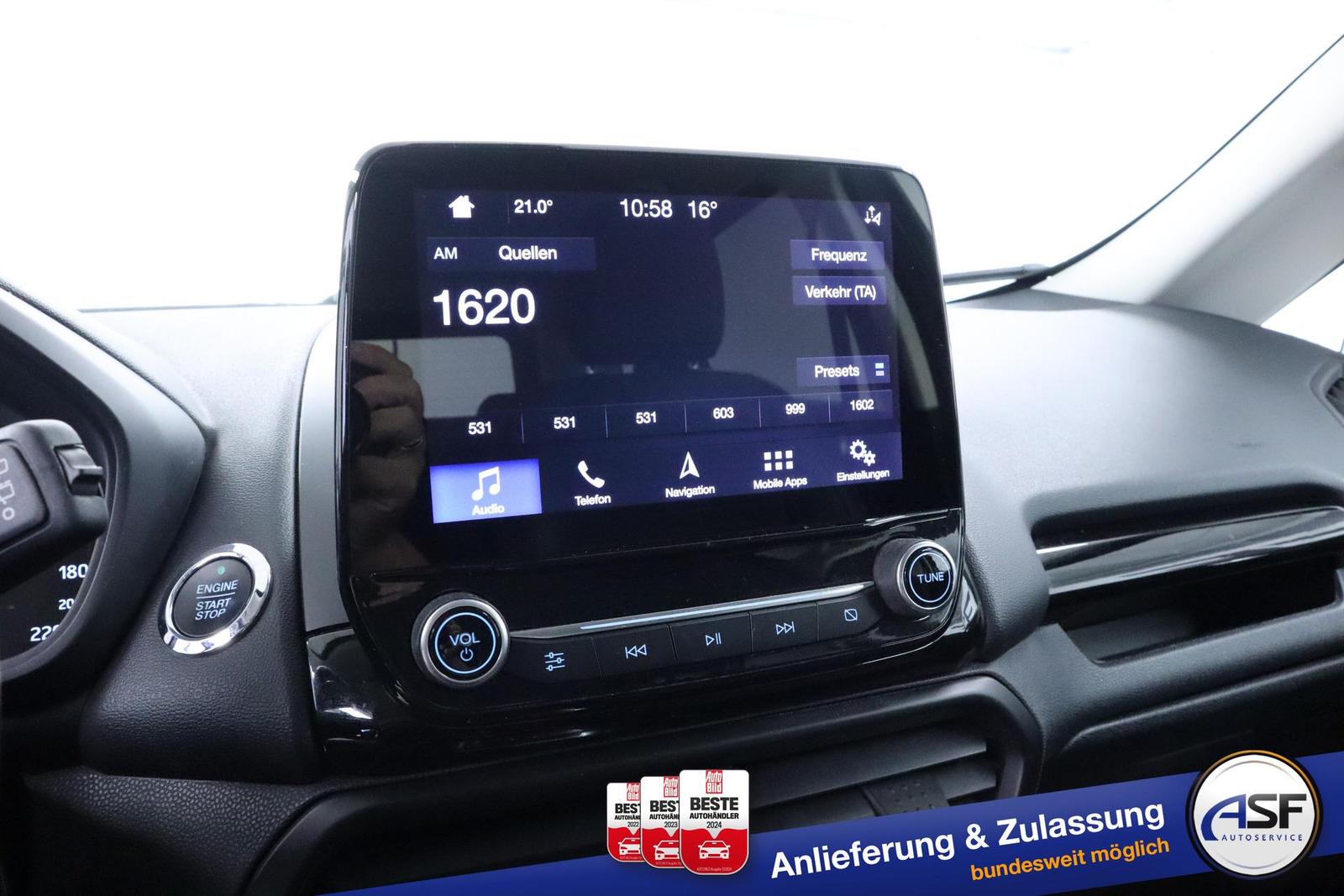 Ford EcoSport Titanium #Navi #AHK  #Winter-Paket #...