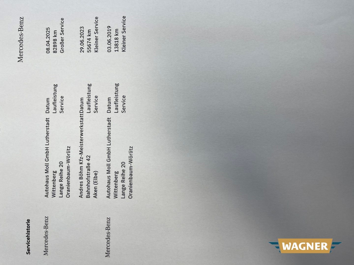 Fahrzeugabbildung Mercedes-Benz Vito Kasten 109 CDI  Klima