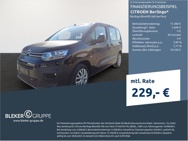 Citroën Berlingo BlueHDi 100 Live Pack