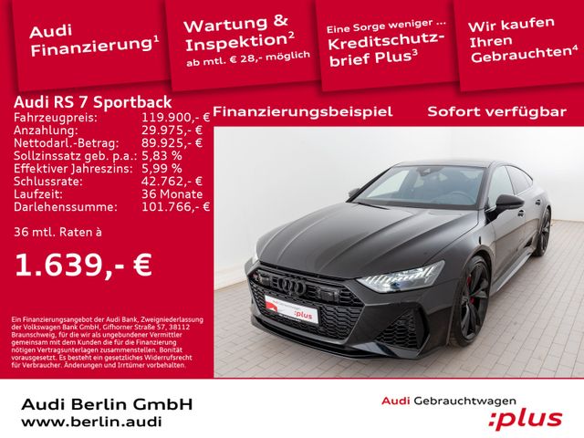 Audi RS 7 Sportback tiptr. STDHZG 360°K MATRIX PANO