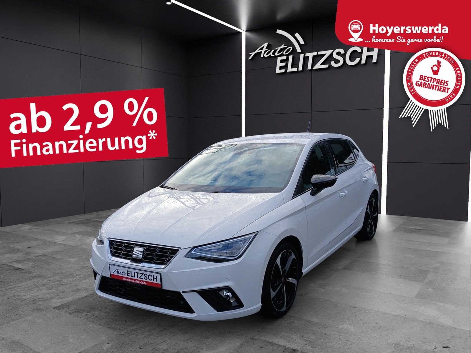 Fahrzeugabbildung SEAT Ibiza TSI FR DSG LED Navi AID ACC RFK SH 18"