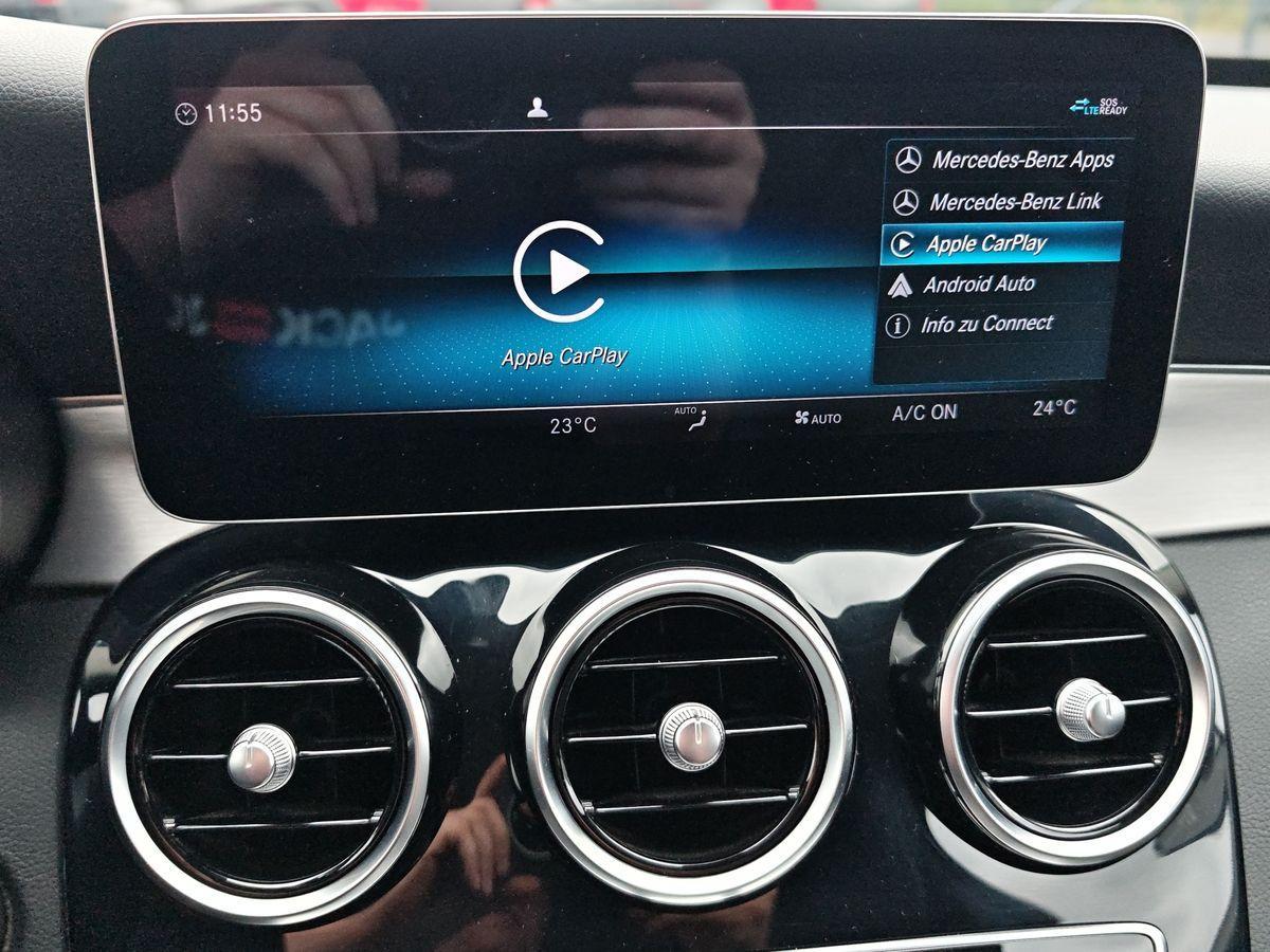 Mercedes-Benz C-Class Lim. AHK Multibeam Standhz Kamera Navi Alu, миниатюра 17