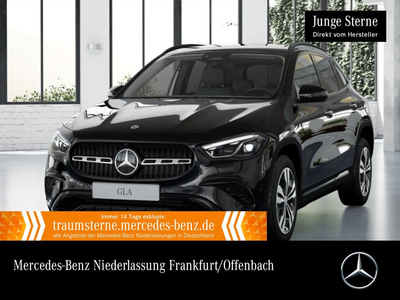 MERCEDES-BENZ GLA 200 Progressive Adv.+ Night/DISTR/Thermotr/