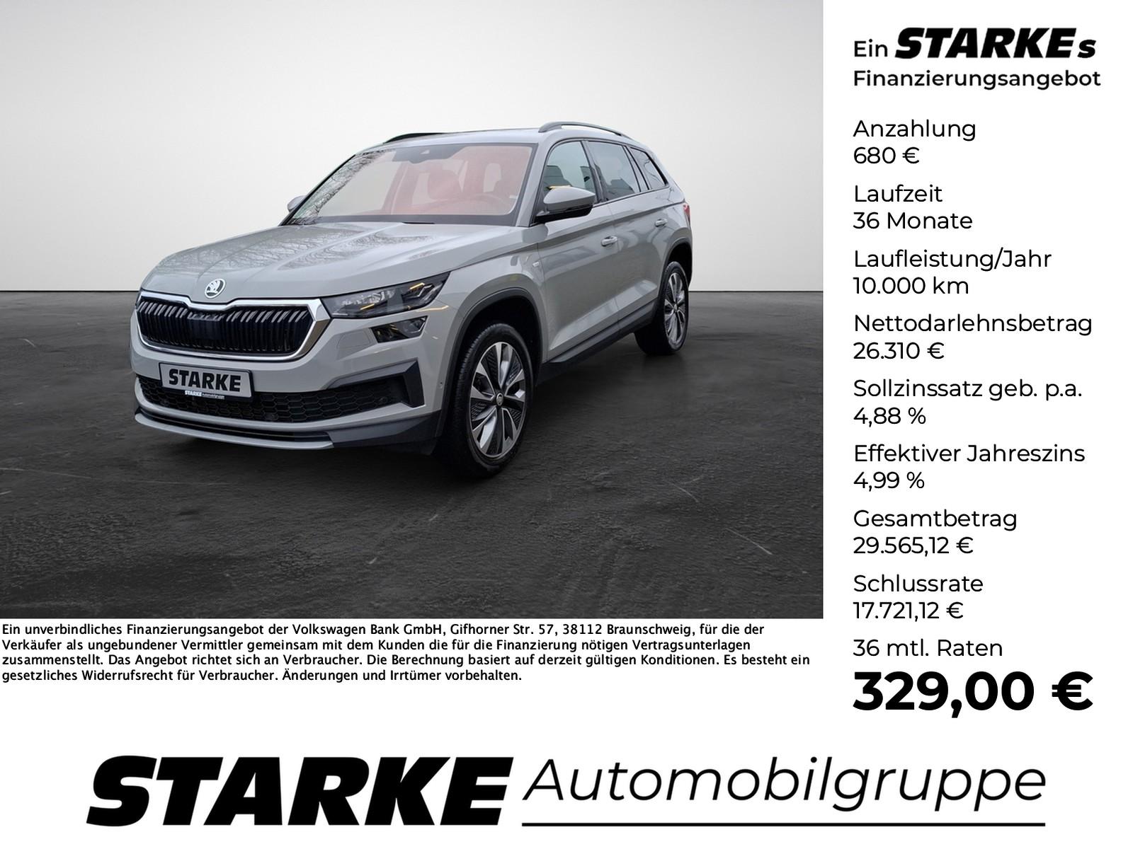 Skoda Kodiaq 2.0 TDI DSG 4x4 Tour  Panodach AHK Navi L