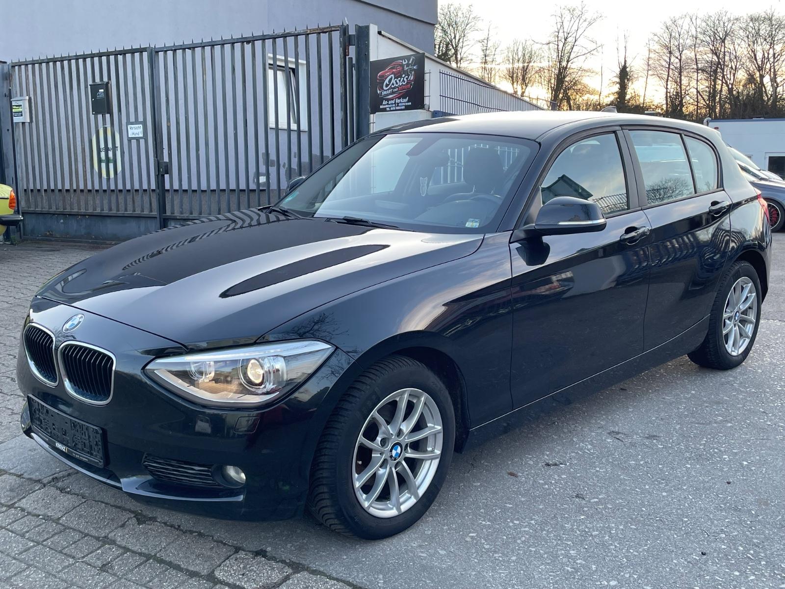 BMW 116 d+LEDER+NAVI+MULTI+LM-FELGEN