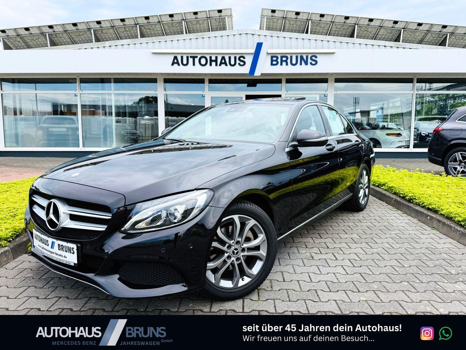 Mercedes-Benz C 180 AVANTGARDE, Autom., LED, Totw, Navi, SHD, 