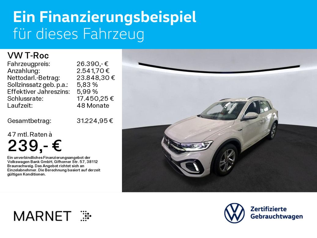 Volkswagen T-Roc 1.5 TSI R-Line DSG Navi AHK LED Sport-Pak foto 2