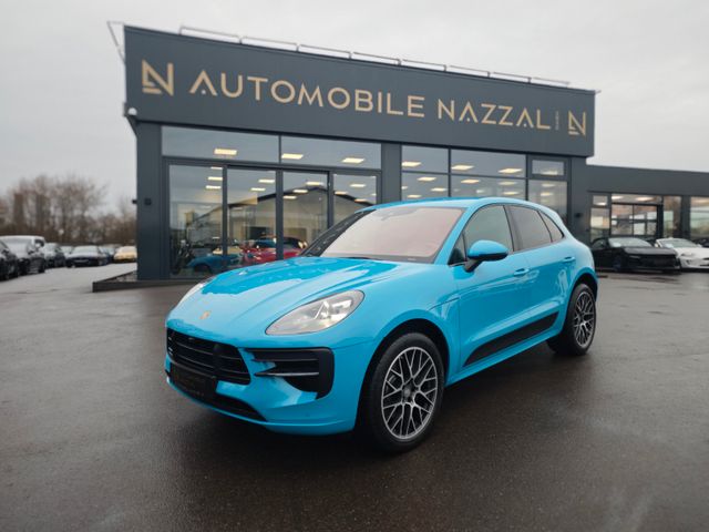 PORSCHE MACAN S*PTS MIAMI BLUE*SPORT DESIGN*PASM*20.ZOLL