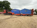 Scania 164 480  6x2 mit Kran und Tieflader - Scania 164 480