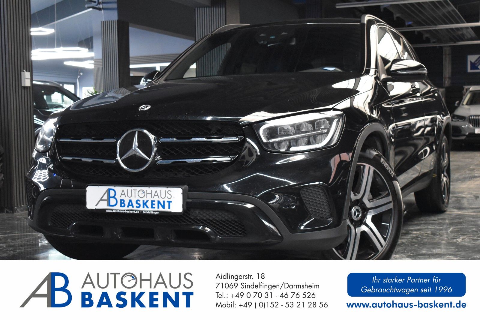 MERCEDES-BENZ GLC 220 d 4Matic*NIGHT-PAKET*LEDER*SHZ*AHK*