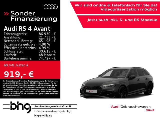 Audi RS4 Avant quattro tiptronic