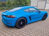 Porsche Cayman 718 miamiblau Top Zustand  - Porsche Cayman: 718