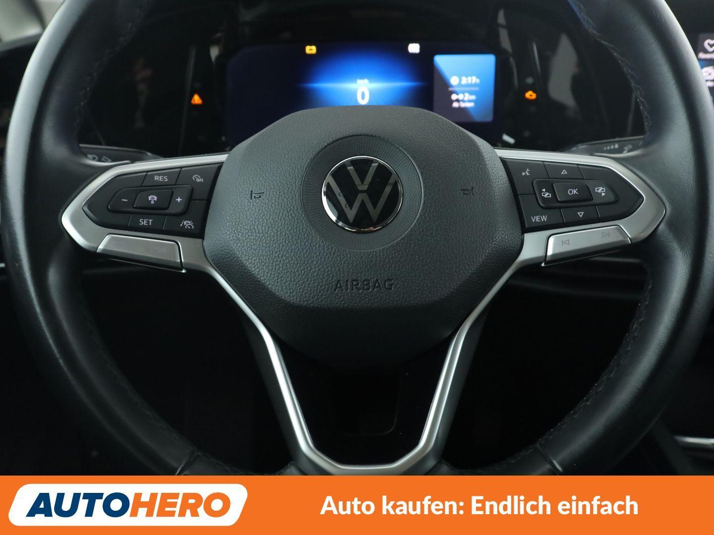 Volkswagen Golf VIII 1.5 eTSI ACT Life Aut.*NAVI*CAM*ACC*, миниатюра 17
