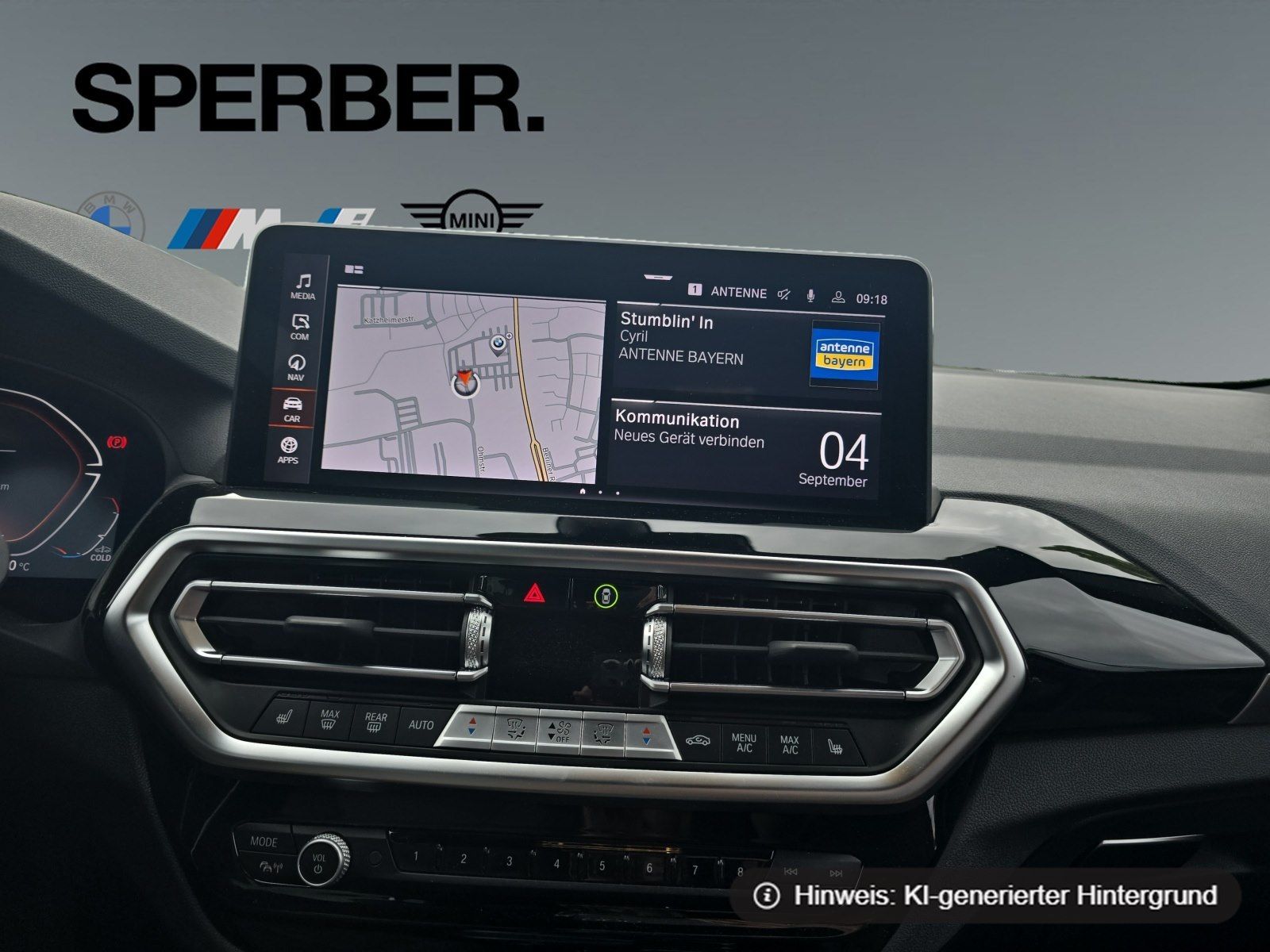 BMW X3 xDrive20d AHK 20 Zoll Leder ACC Head Up foto 17