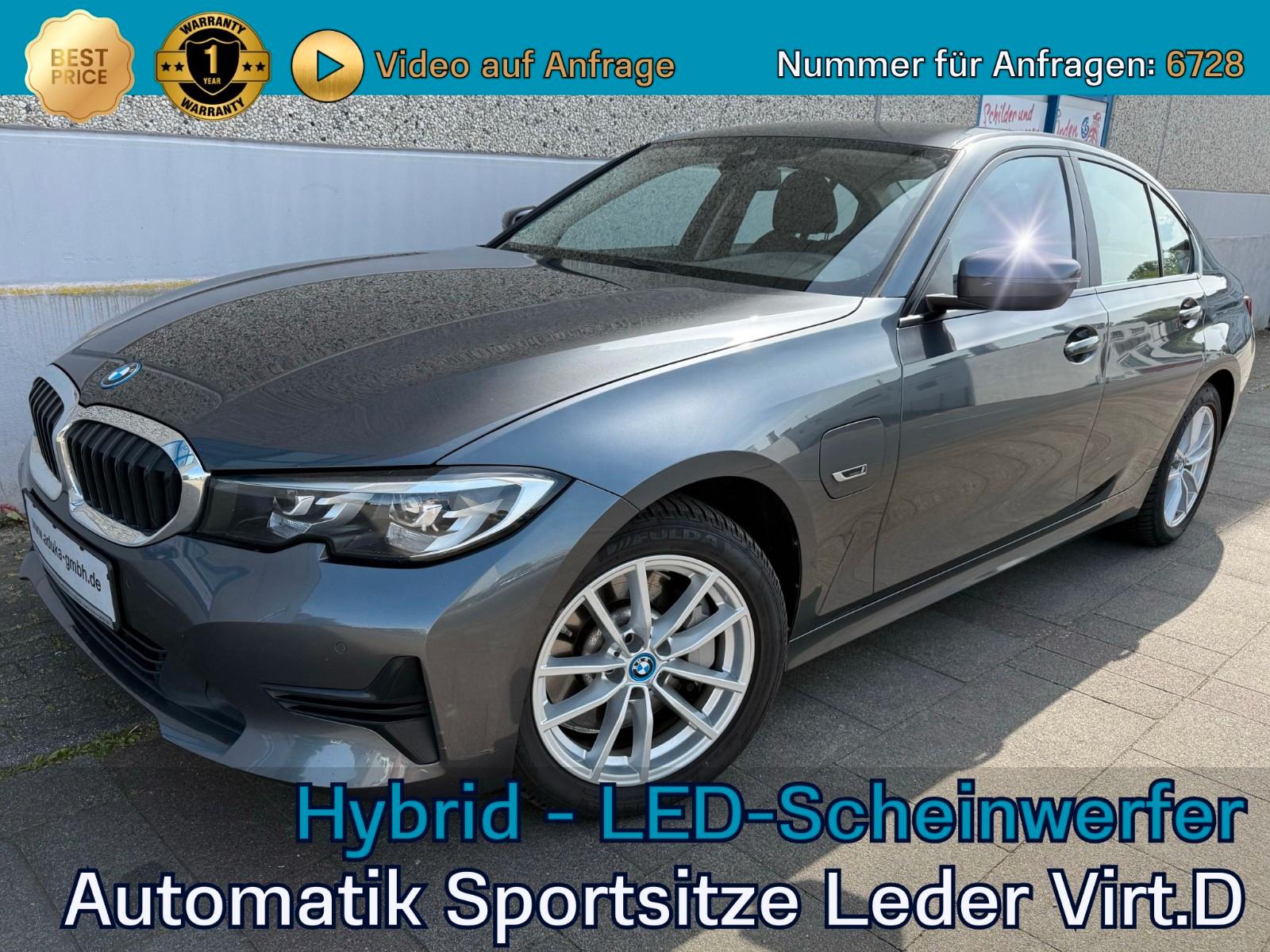 BMW 330 e PHEV Automatik Leder LED Navi PDC LiveCockp