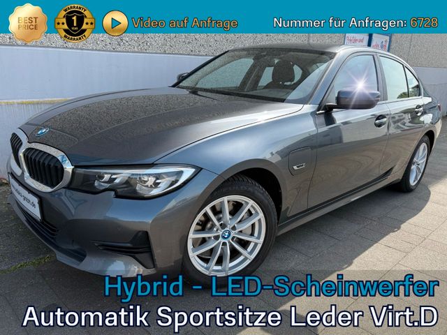 BMW 330e PHEV Automatik Leder LED Navi PDC LiveCockp