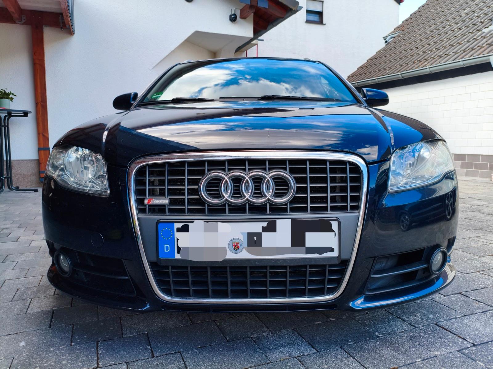 Audi A4 2006 — rear view