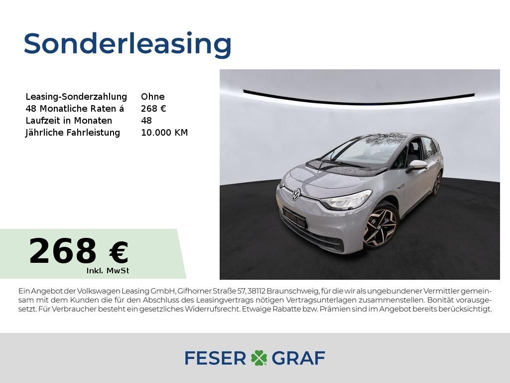Volkswagen ID.3 Pro ACC Alu 19" App-Connect LED Navi Sitzh.