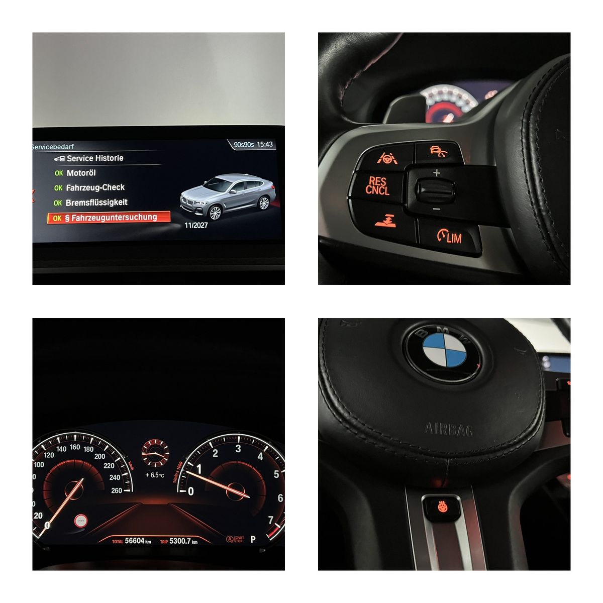 Fahrzeugabbildung BMW X4 xDrive 30 i M SPORT/AHK/ACC/LED/H&K/PANO/STHZ