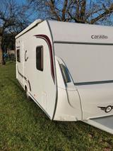 Carado C 255 , Rundsitzgruppe,  Markise  - Carado Wohnwagen