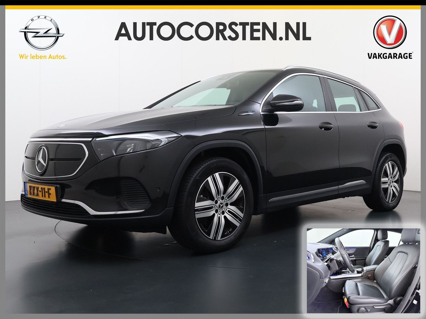 MERCEDES-BENZ EQA 250 69kWh SOH 97% Lederen Comfortstoel+Verwa