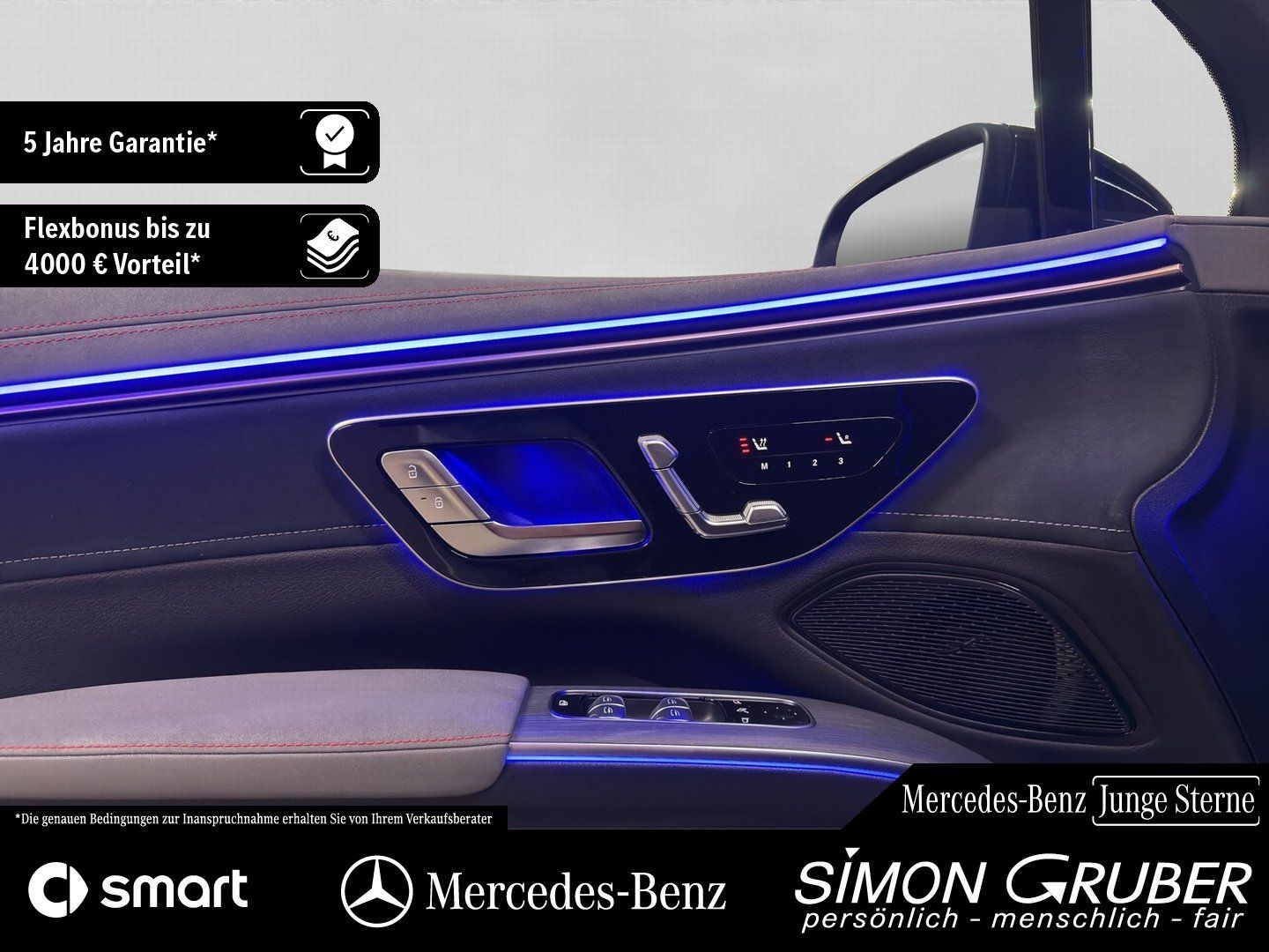 Fahrzeugabbildung Mercedes-Benz EQS 500 4M SUV AMG Pano DigiLight Airmatic 360