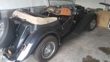 MG TD. Fahrtauglich. Schwarz. Super Zustand. - MG TD: Roadster