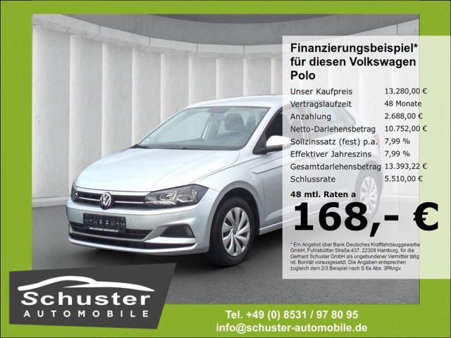 Volkswagen Polo VI Comfortline 1.0*Klima PDCv+h Bluetoo DAB