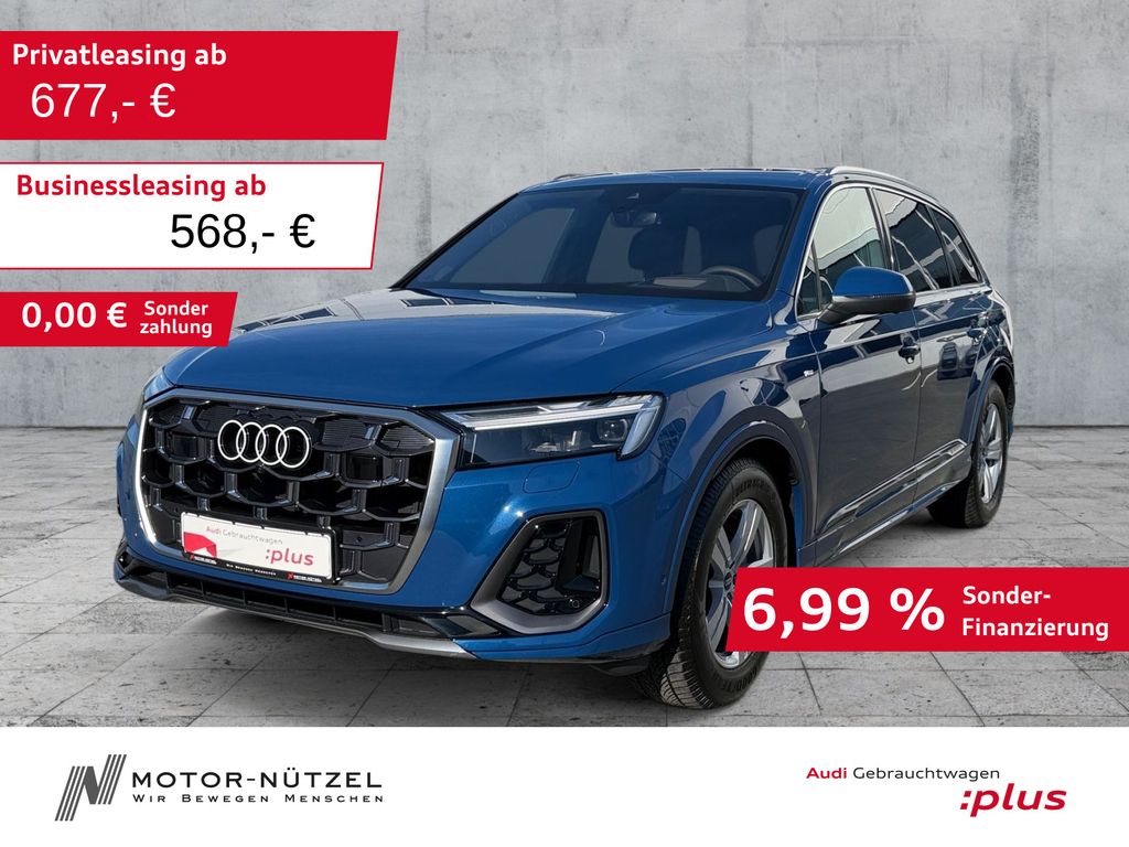 Audi Q7 50 TDI QU S-LINE MATRIX+HuD+B&O+AIR+AHK+360°