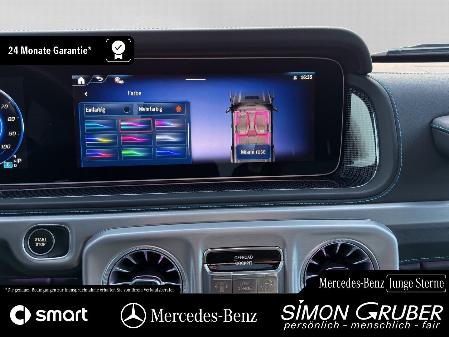 Fahrzeugabbildung Mercedes-Benz G 580 EQ Edition ONE AMG Magno Fondentertain