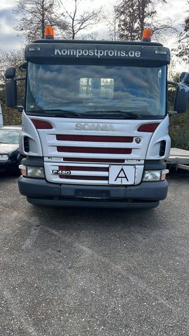 Scania P420, Autom., Meilerabroller, netto 16500 €