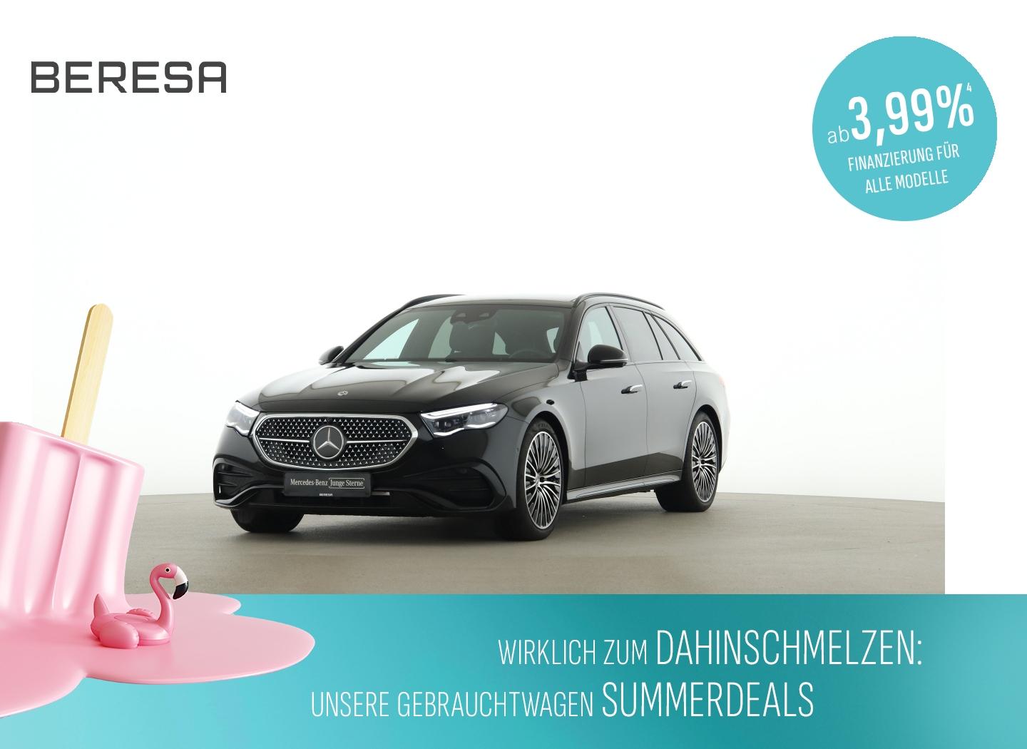 Mercedes-Benz E 220 d T AMG Night Pano AHK 20 Zoll Burmester