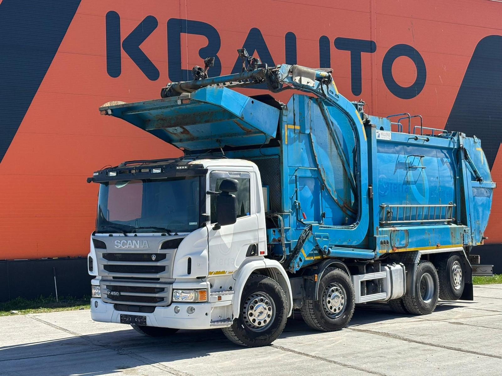 Scania P 450 8x2*6 ZETTERBERGS EHP 33 KUBIK